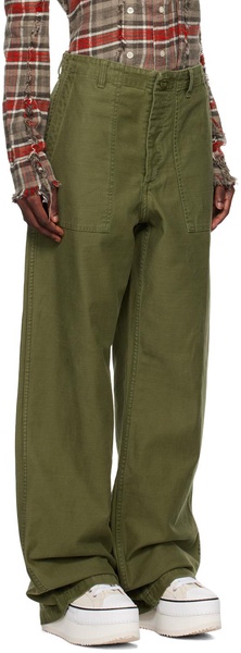 Khaki Utility Trousers