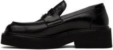 Black O-Ring Loafers