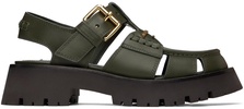 Khaki Carter Cage Sandals