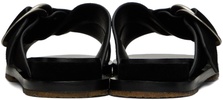 Black Beau Cross Sandals