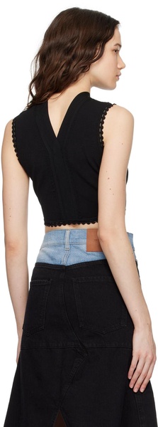 Black Scallop Trim Camisole