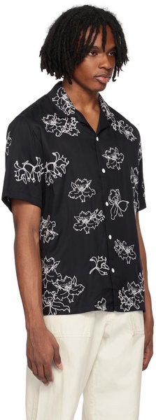 Black Avery Resort Shirt