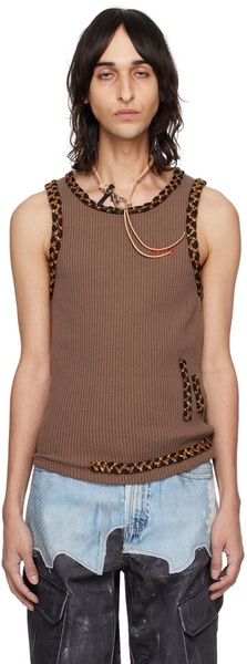 Brown June Tank Top