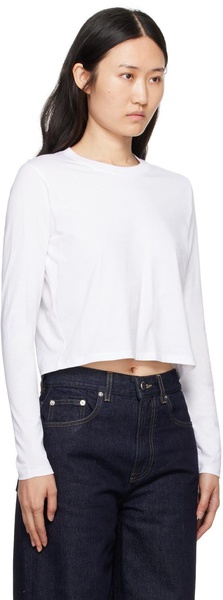 White Masal Long Sleeve T-Shirt