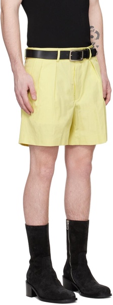 Yellow Cinch Shorts