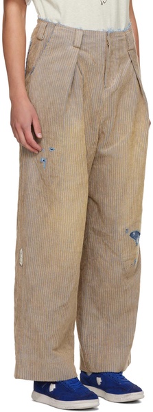 Beige Carid Trousers