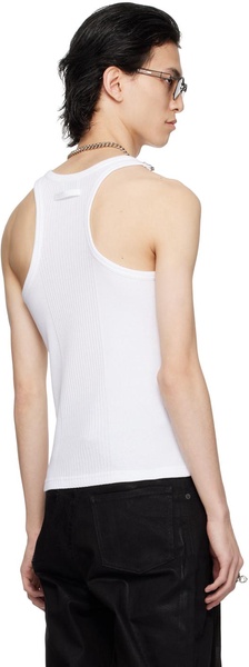 White 'The Straps' Tank Top