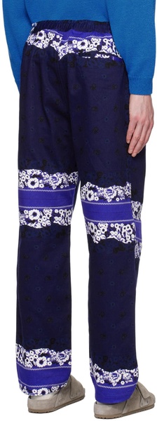 Navy Easy Trousers