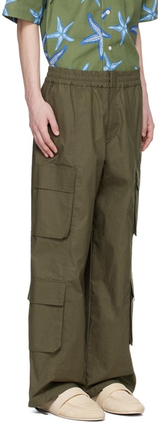 Khaki Utility Cargo Pants