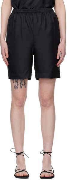 Black Zinia Shorts