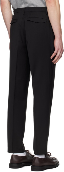 Black Masco Tropical Trousers