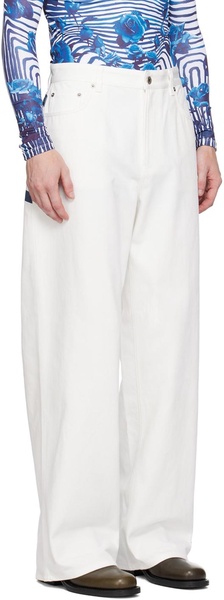 White 'The Marinière' Jeans