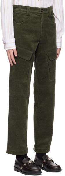 Green Utility Cargo Pants