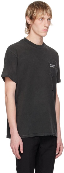 Black Pocket T-Shirt