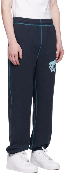 Navy Script Sweatpants