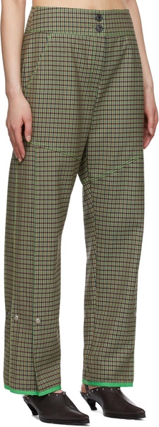 Green Celina Trousers