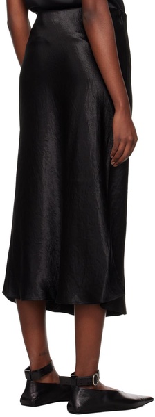 Leisure Alessio satin midi skirt