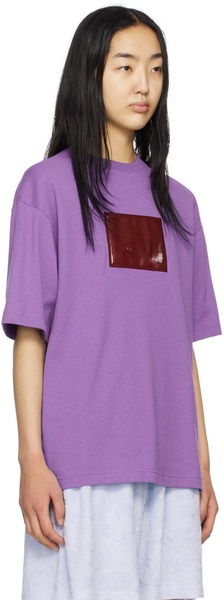 Purple Inflatable Patch T-Shirt