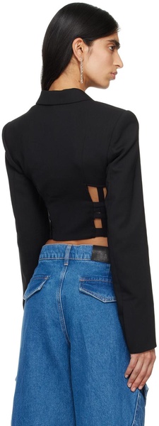 Black Cage Blazer