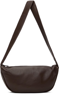 Brown Soft Crescent Bag