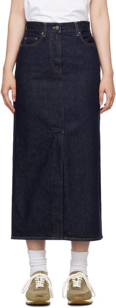 Indigo Rona Denim Midi Skirt