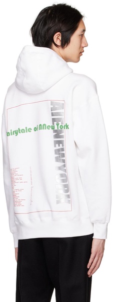 White NY Hoodie