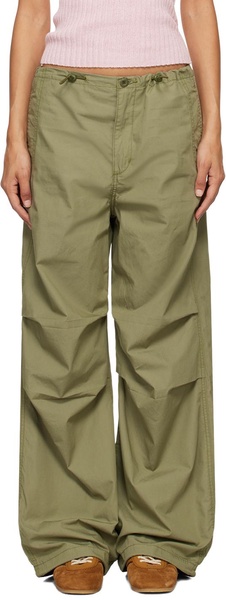 Khaki Parachute Trousers