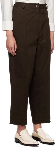 Brown Seam Trousers