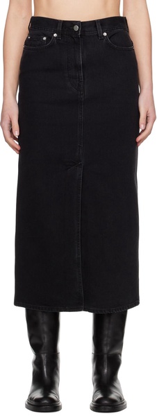 Black Rona Maxi Skirt