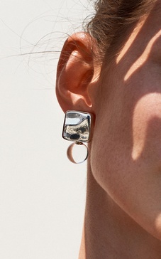 Luca Sterling Silver Quartz Earrings