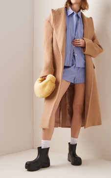 John Oversized Wool-Blend Coat