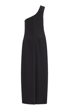 The Mae Draped Hardware-Detailed Silk Maxi Dress