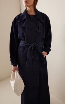 Nikola Denim Trench Coat