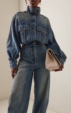 Illustration Denim Boilersuit