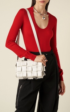 The Cassette Fringed Leather Bag