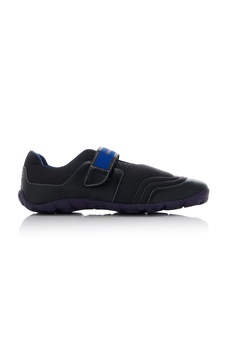 Leather-Trimmed Neoprene Sneakers