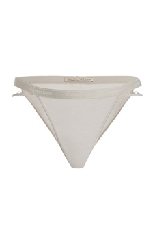 Nensi Dojaka for Calvin Klein Tanga Modal-Cashmere Thong