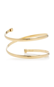 Exclusive Slim 24K Gold-Plated Arm Cuff