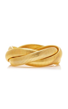 Trio Cobra 24K Gold-Plated Bracelet