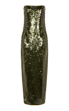 Audrey Sequined Crepe Maxi Dress