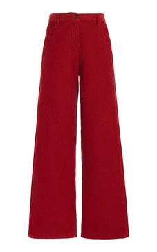 Chan High-Rise Wide-Leg Jeans