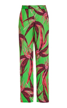 Cruise Printed Straight-Leg Pants