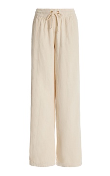 Jill Corduroy Cotton Wide-Leg Sweatpants