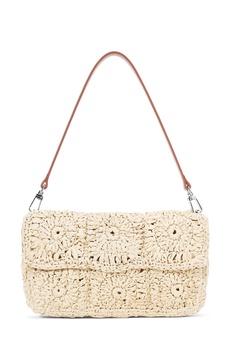 Timmy Crocheted Raffia Bag