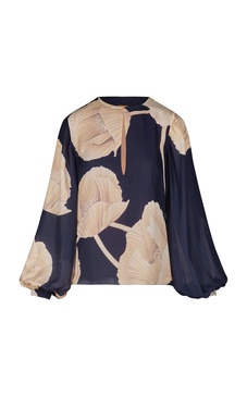 Gotas Florales Floral Silk Top