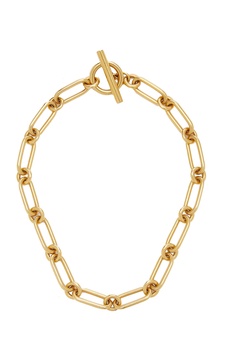 24K Gold-Plated Link Necklace