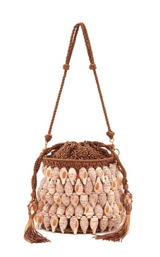 Nadia Seashell Bucket Bag