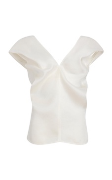 Ami Silk Organza Top