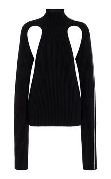 Cutout Wool Sweater