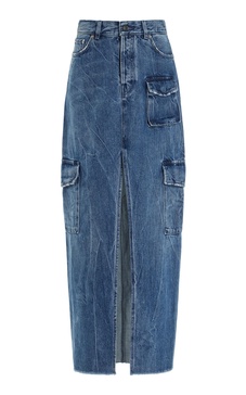 Skylar Denim Maxi Skirt